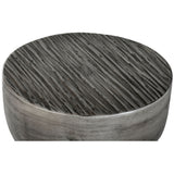Hewn Small Side Table, Grey