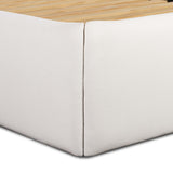 Hexley Bed, Nomad Marshmallow by Four Hands-Furniture - Bedroom-High Fashion Home