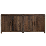 Hickory Ridge 4 Door Sideboard, Natural Reclaimed-Furniture - Storage-High Fashion Home