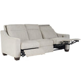 Higgins Power Motion Sofa, Maverick Silver-Furniture - Sofas-High Fashion Home