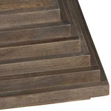 Highland Park Cocktail Table, Brown Wash-Furniture - Accent Tables-High Fashion Home