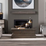 Highland Park Cocktail Table, Brown Wash-Furniture - Accent Tables-High Fashion Home