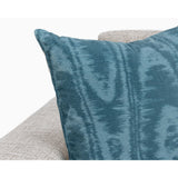 Hildene Pillow, Chambray Blue-Accessories-High Fashion Home