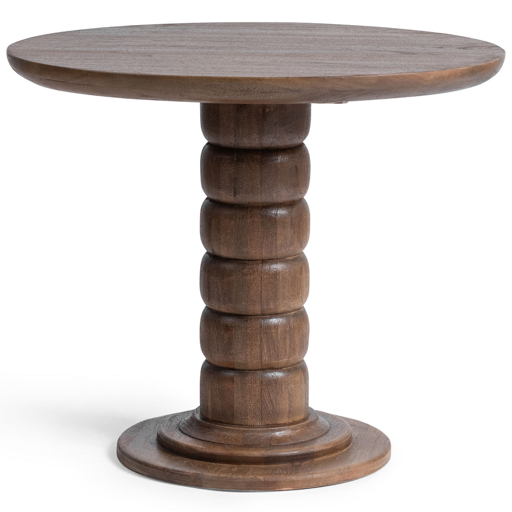 Hillrose Dining Table, Pecan Brown-Furniture - Dining-High Fashion Home