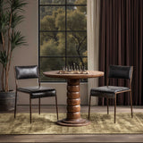 Hillrose Dining Table, Pecan Brown-Furniture - Dining-High Fashion Home