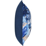 Hilton Outdoor Pillow, Blue-Accessories-High Fashion Home