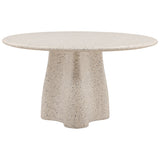 Himari Outdoor Dining Table, Ivory