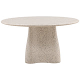 Himari Outdoor Dining Table, Ivory