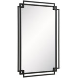 Holden Mirror, Matte Black