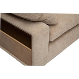 Holden Sectional, Joyce Sand-Furniture - Sofas-High Fashion Home