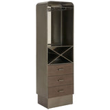Hole Bar Cabinet, Bronze