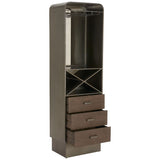 Hole Bar Cabinet, Bronze
