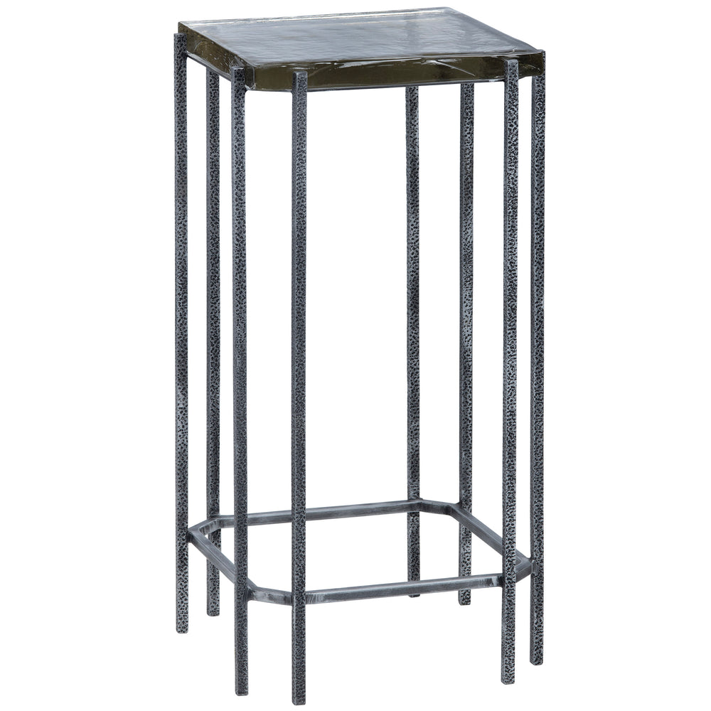 Hollis Accent Table, Grey-Furniture - Accent Tables-High Fashion Home