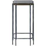 Hollis Accent Table, Grey-Furniture - Accent Tables-High Fashion Home