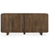 Holmes 4 Door Buffet, Artisan Brown-Furniture - Storage-High Fashion Home