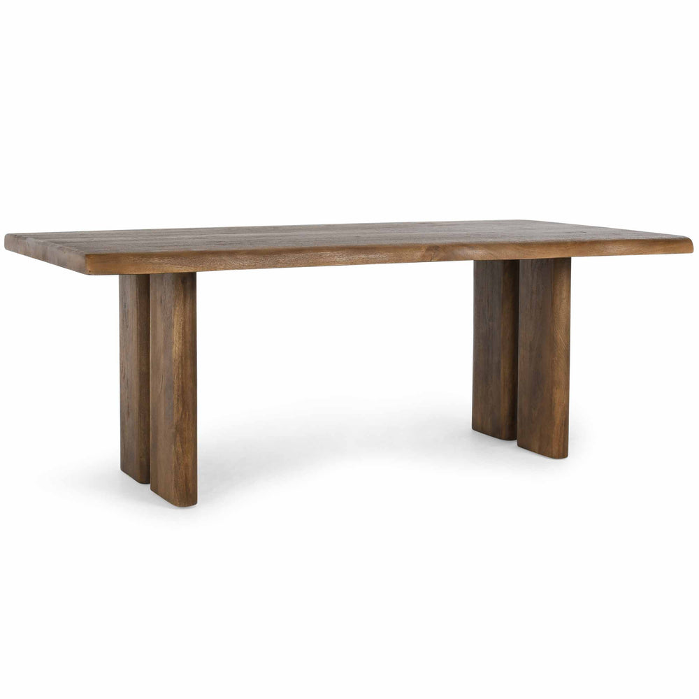 Holmes Rectangular Dining Table, Artisan Brown-Furniture - Dining-High Fashion Home