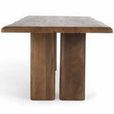 Holmes Rectangular Dining Table, Artisan Brown-Furniture - Dining-High Fashion Home