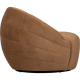 Holt Swivel Chair, Vesper Tobacco