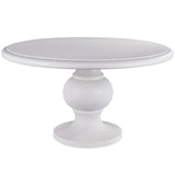 Honolua Bay Outdoor Dining Table, Abaco White-Furniture - Dining-High Fashion Home