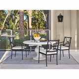 Honolua Bay Outdoor Dining Table, Abaco White-Furniture - Dining-High Fashion Home