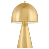 Hopkinton Rechargeable Lamp, Aged Brass-Lighting-High Fashion Home
