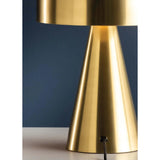 Hopkinton Rechargeable Lamp, Aged Brass-Lighting-High Fashion Home