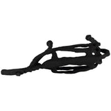 Horse Illusion Sculpture, Black-Accessories-High Fashion Home