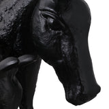 Horse and Baby Horse Head, Black-Accessories-High Fashion Home