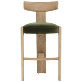 Horton Barstool, Forest Green-Furniture - Dining-High Fashion Home