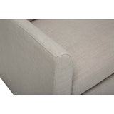 Hutton 5 Piece Sectional, Nomad Stone