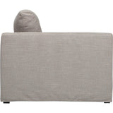 Hutton 5 Piece Sectional, Nomad Stone