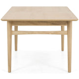 Hudson Extension Dining Table, Natural