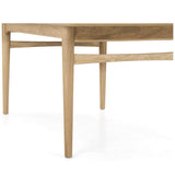 Hudson Extension Dining Table, Natural