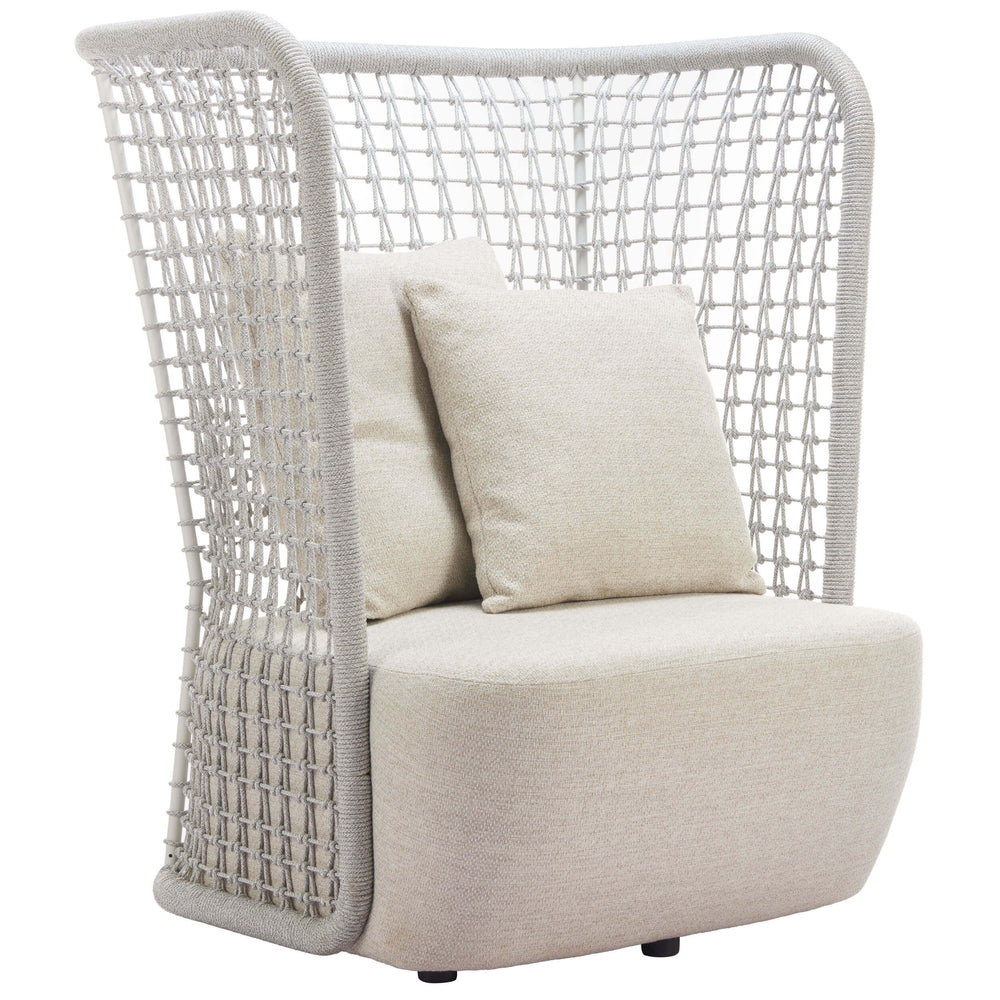 Hudu Outdoor Chair, Beige-Furniture - Chairs-High Fashion Home