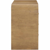 Hump 6 Drawer Dresser, Natural