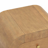 Hump Nightstand, Natural