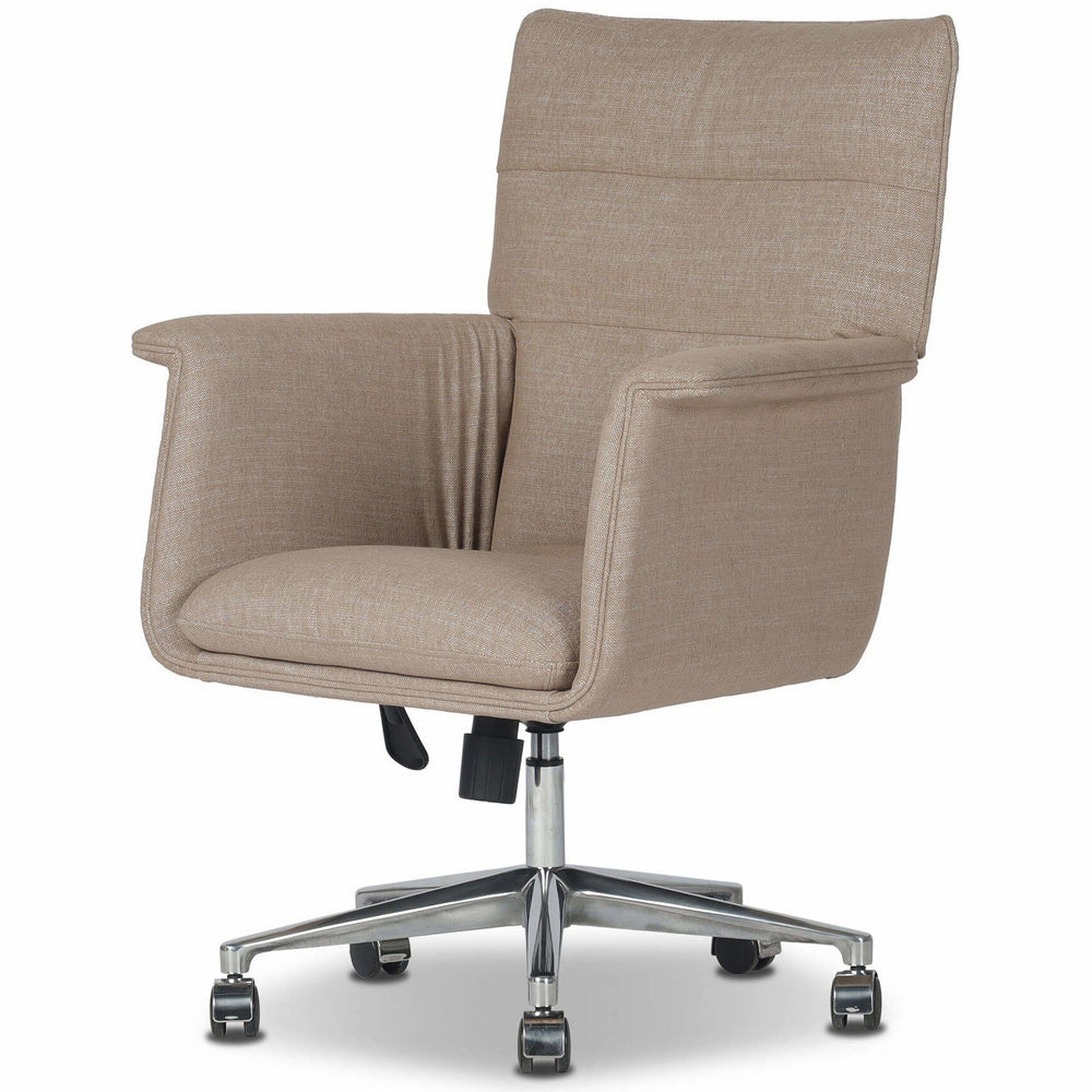Humphrey Desk Chair, Nomad Taupe by Four Hands-Furniture - Office-High Fashion Home