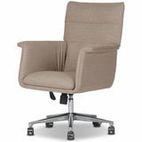 Humphrey Desk Chair, Nomad Taupe by Four Hands-Furniture - Office-High Fashion Home