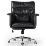 Humphrey Leather Desk Chair, Sonoma Olive by Four Hands-Furniture - Office-High Fashion Home