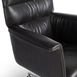 Humphrey Leather Desk Chair, Sonoma Olive by Four Hands-Furniture - Office-High Fashion Home