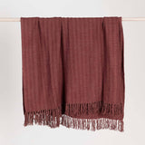 Hunter Throw, Cherrywood Red