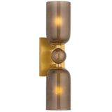 Hurleyville Wall Sconce, Aged Brass