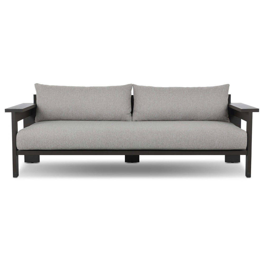 Hyder Outdoor Sofa, Concha Fog by Four Hands-Furniture - Sofas-High Fashion Home