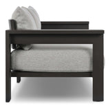 Hyder Outdoor Sofa, Concha Fog by Four Hands-Furniture - Sofas-High Fashion Home