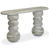 Hyre Outdoor Console Table, Natural Stone