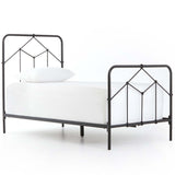 Casey Twin Bed, Vintage Black by Four Hands