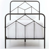 Casey Twin Bed, Vintage Black by Four Hands