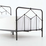 Casey Twin Bed, Vintage Black by Four Hands