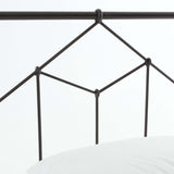 Casey Twin Bed, Vintage Black by Four Hands