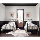 Casey Twin Bed, Vintage Black by Four Hands